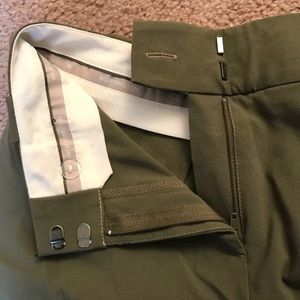 Ladies Olive Green Stretch Pants